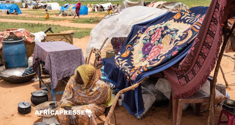 Soudan : Six mois de conflit meurtrier forcent des milliers de réfugiés à fuir au Tchad