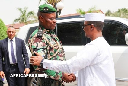 Tchad-Gabon : Le Général Brice Clotaire Oligui Nguema en Visite à N’Djaména