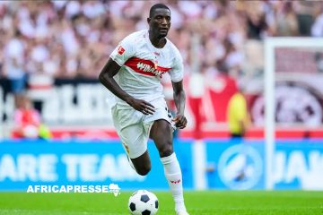Le Guinéen Serhou Guirassy, meilleur buteur de la Bundesliga, contraint de s’arrêter après une blessure aux Ischio-jambiers
