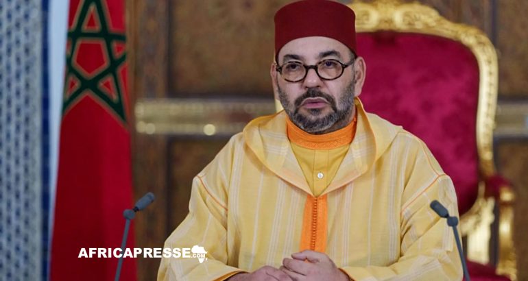 le roi Mohammed VI
