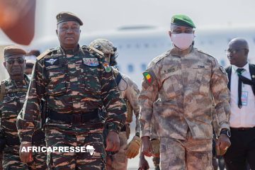 Rencontre historique à Bamako : Le général Abdourahamane Tiani en visite officielle au Mali