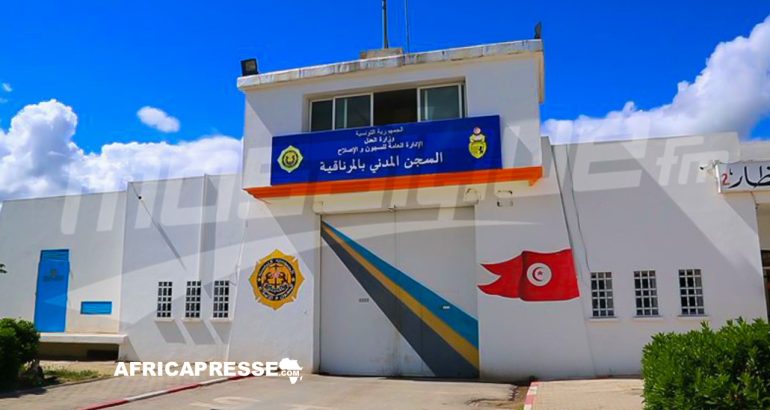 La prison de Mornaguia en Tunisie