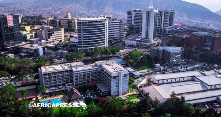 Une vue de Kigali au Rwanda