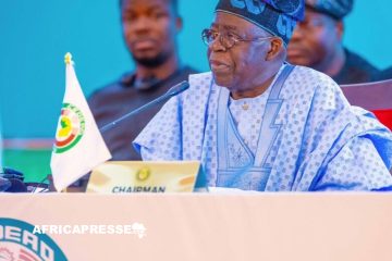 Sommet de la CEDEAO : le président du Nigeria, Bola Tinubu appelle à la bonne gouvernance et à la démocratie pour éviter les coups d’État