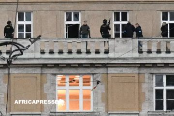 Fusillade à l’Université de Prague: au moins 14 morts et des dizaines de blessés, le tireur a été “éliminé