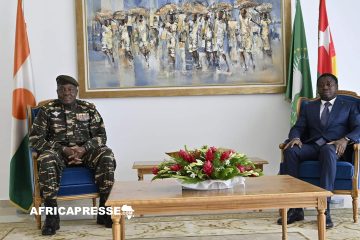 Niger: Le général Abdourahamane Tiani visite Lomé deux jours avant le sommet de la Cédéao pour “renforcer les alliances régionales”