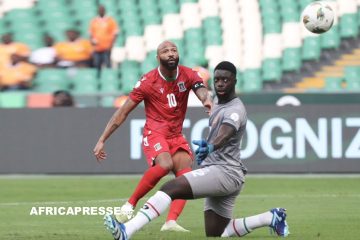 CAN 2023: la Guinée équatoriale écrase la Guinée-Bissau 4-2 grâce à un triplé de Nsue