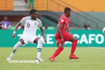 CAN 2023 : Un Nigeria efficace mais non flamboyant se qualifie face à la Guinée-Bissau 1-0