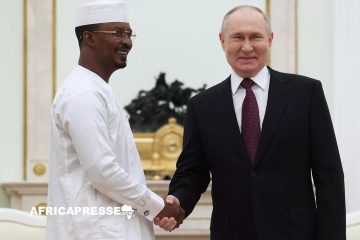 Poutine promet son soutien à la stabilisation du Tchad lors de sa rencontre avec Déby
