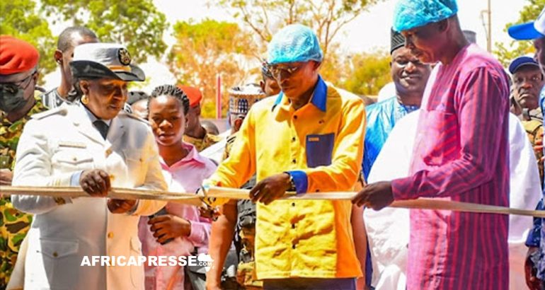 Inauguration d’une usine de production de boissons au cœur du Burkina Faso
