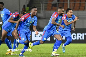 CAN 2023 : La RDC atteint les demi-finales de la CAN 2024 en battant la Guineée