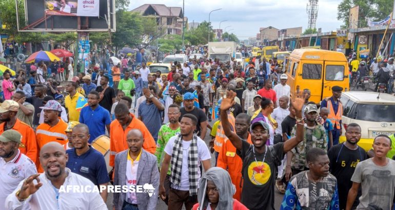 Manifestation a Kinshasa