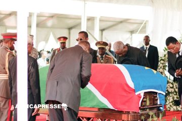 Les Namibiens et dirigeants africains rendent un ultime hommage au président Hage Geingob, un pilier de l’indépendance et de l’unité