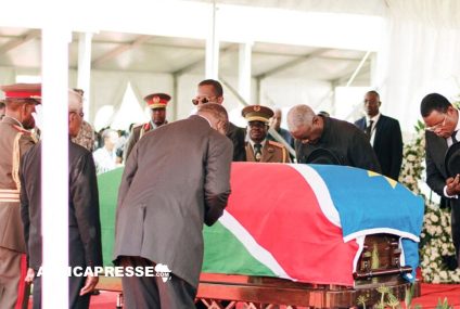 Les Namibiens et dirigeants africains rendent un ultime hommage au président Hage Geingob, un pilier de l’indépendance et de l’unité