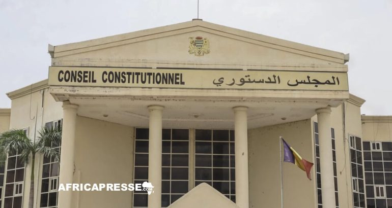 Conseil constitutionnel à Ndjamena, au Tchad