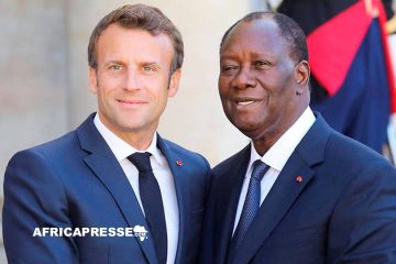 Rencontre stratégique à l’Elysée entre Emmanuel Macron et Alassane Ouattara