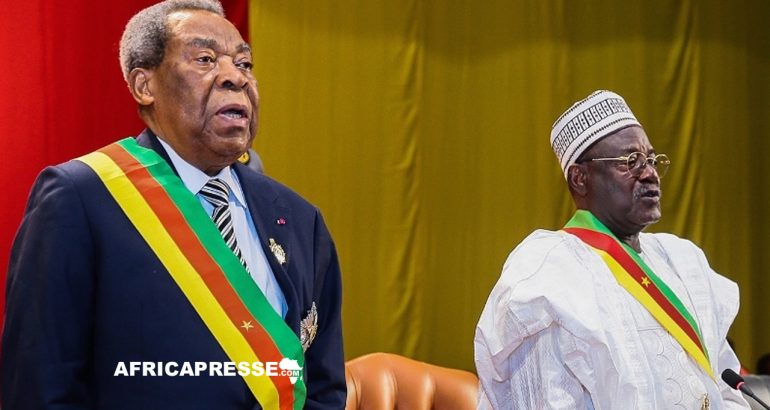 Cameroun : Les gardiens du parlement, Marcel Niat Njifenji et Cavaye Yeguie Djibril, reconduits dans un contexte de continuité politique