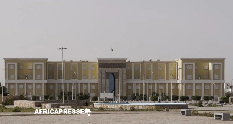 Parlement mauritanien à Nouakchott