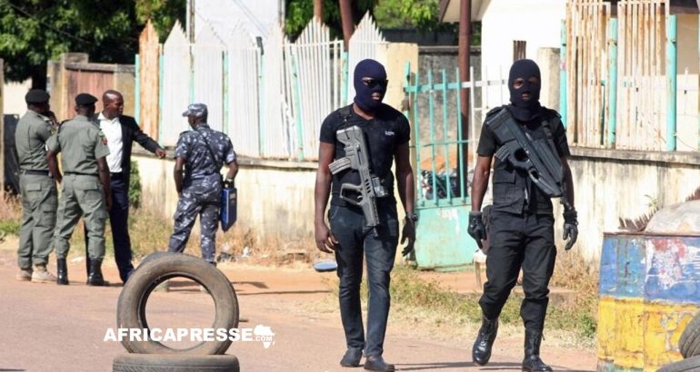 forces de sécurité déployées dans l'État de Kaduna au Nigeria