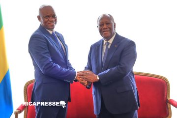Brice Oligui Nguema, Président de la Transition Gabonaise, entame une visite de trois jours en Côte d’Ivoire