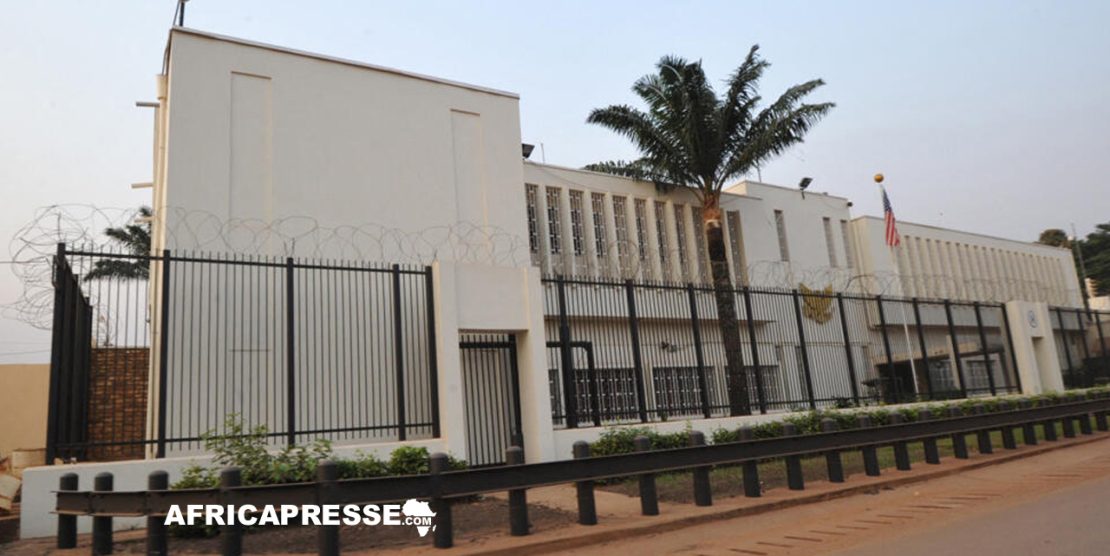 L’ambassade des États-Unis en Centrafrique condamne un enregistrement truqué l’accusant à tort