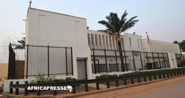 ambassade américaine à Bangui, en Centrafrique