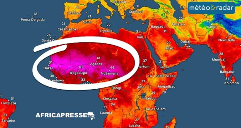 Le changement climatique dû à l’homme responsable de la vague de chaleur mortelle dans le Sahel