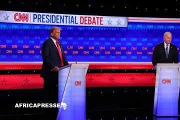 Présidentielle américaine 2024 : Joe Biden et Donald Trump s’affrontent dans un débat houleux