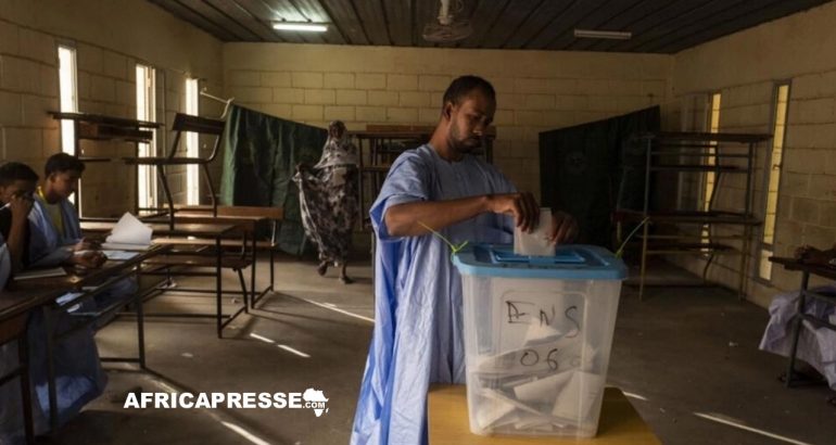 bureau de vote Mauritanie