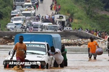 Côte d’Ivoire : Les fortes pluies causent la mort de 8 personnes, selon un bilan définitif des pompiers