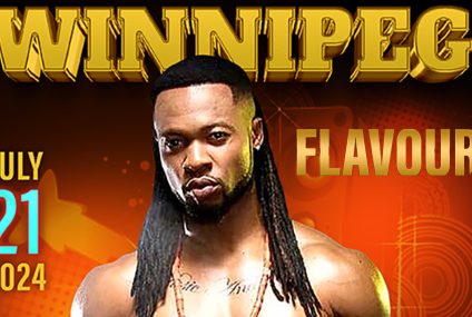 Légende de la musique africaine, Flavour en spectacle à Winnipeg