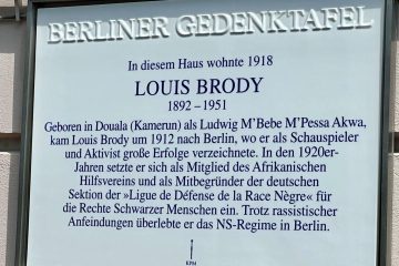 Une plaque honorant l’acteur camerounais Louis Brody inaugurée en Allemagne