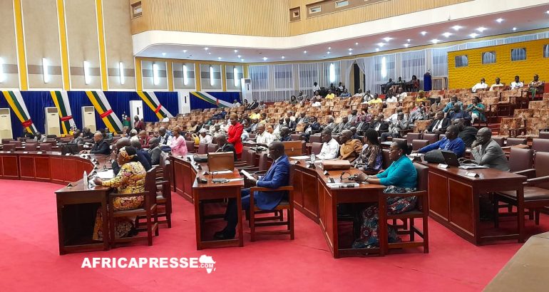 L’Assemblée nationale centrafricaine, à Bangui