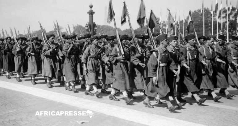 Soldat africain debarquement en Provence