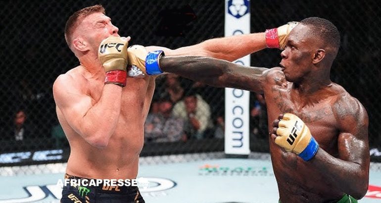 Dricus du Plessis conserve son titre champion des poids moyens de l’Ultimate Fighting Championship (UFC) en battant Israel Adesanya