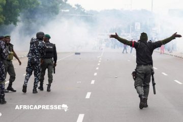 Nigeria : La police justifie son intervention lors des manifestations contre la mauvaise gouvernance