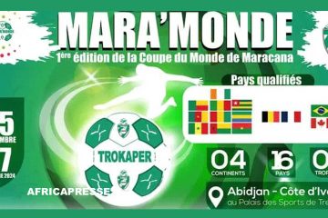 Côte d’Ivoire : Abidjan accueille la première Coupe du Monde de Maracana, 16 pays en compétition