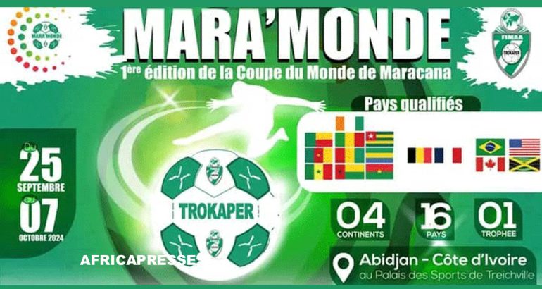 Côte d’Ivoire : Abidjan accueille la première Coupe du Monde de Maracana, 16 pays en compétition