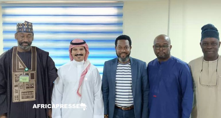 Mohammed Alsahabi, le responsable des médias de l'ambassade d'Arabie saoudite au Nigeria