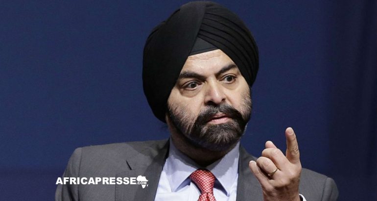 Ajay Banga, président du Groupe de la Banque mondiale