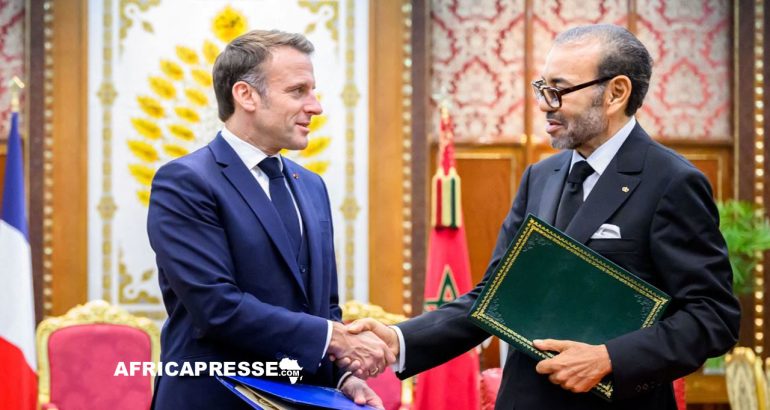 Emmanuel Macron et Mohammed VI