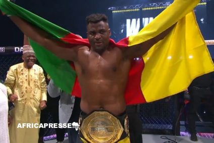 Francis Ngannou démolit Renan Ferreira par K.O. en moins de quatre minutes et dédie sa victoire à son fils Kobe