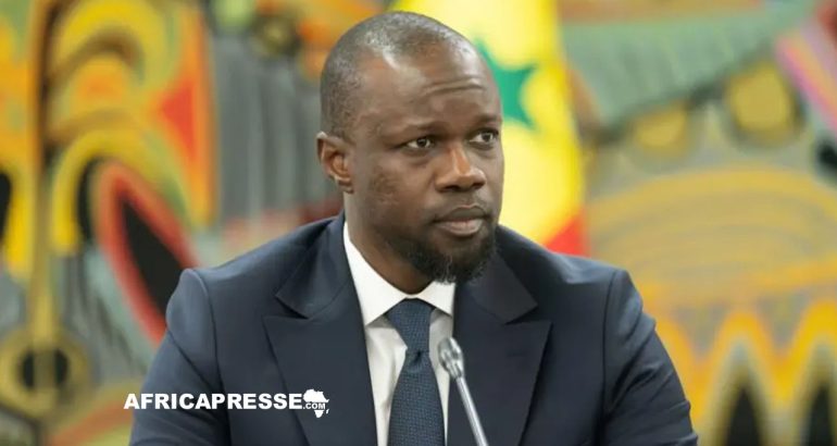 Le premier ministre sénégalais, Ousmane Sonko.