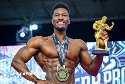 Thierry Bayala, le Burkinabé sacré champion du monde de bodybuilding en Espagne