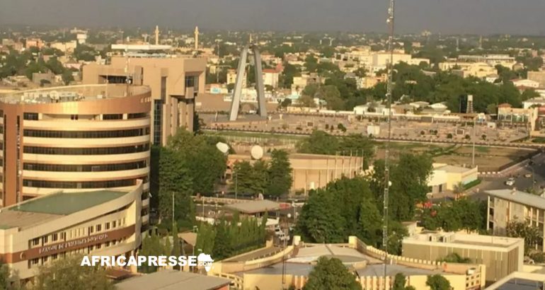 Une vue de Djamena au Tchad