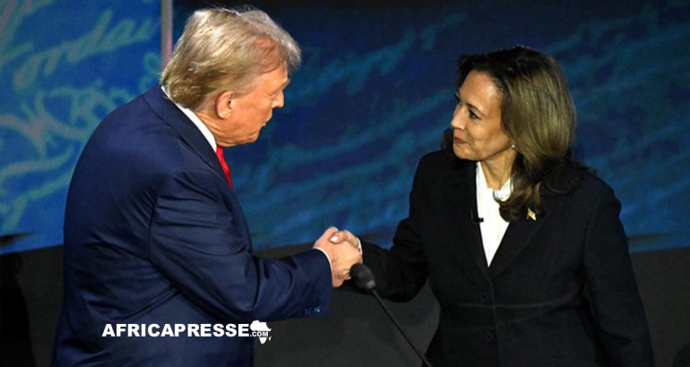 Donald Trump et Kamala Harris