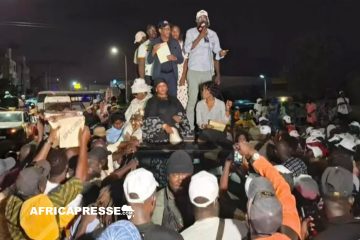 Sénégal : À Dakar, la caravane de Macky Sall mobilise les derniers électeurs avant la fin de la campagne