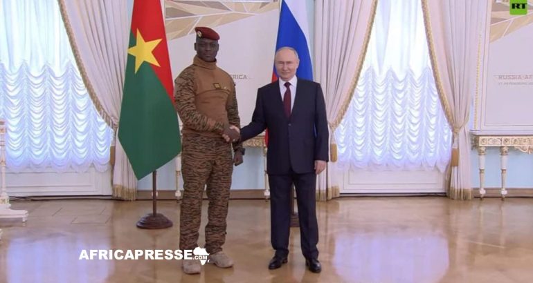 ibrahim traoré et vladimir poutine