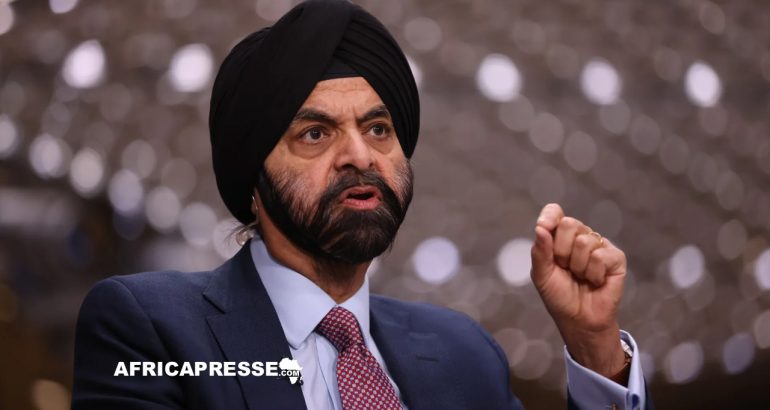 Ajay Banga, président du Groupe de la Banque mondiale