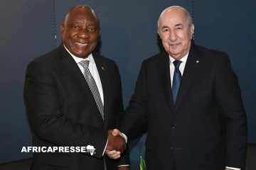 Le président sud-africain Cyril Ramaphosa en Algérie : renforcer les relations entre les deux pays